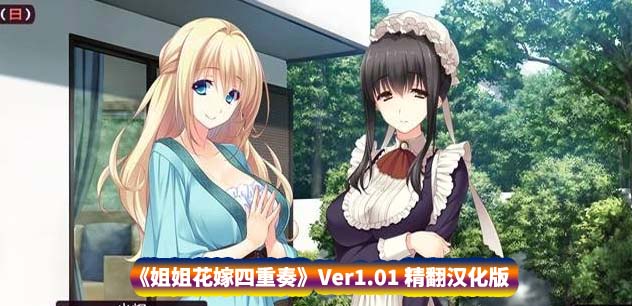 [大作ADV/PC游戏]姐姐花嫁四重奏 V1.01 精翻汉化版+全CG存档★全CV[度盘直连下载]